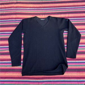 Arc’teryx Donavan Wool V Neck Sweater S Black